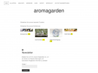aromagarden.at Webseite Vorschau