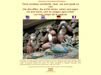 three-monkeys.info Webseite Vorschau