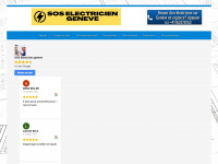 sos-electricien-geneve.ch Webseite Vorschau