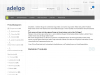 adelgo.eu Webseite Vorschau