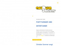 christian-sommer.net Webseite Vorschau