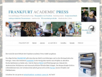 frankfurt-academic-press.de Webseite Vorschau