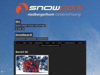 Snowpark-riedbergerhorn.de