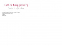 estherguggisberg.com Webseite Vorschau