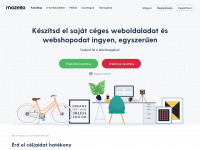 mozello.hu Webseite Vorschau
