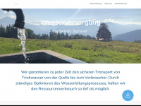 wasserversorgung-sigriswil.ch Webseite Vorschau