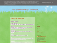 gesundheitundnatur.blogspot.com Webseite Vorschau