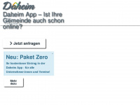 daheim-app.at Webseite Vorschau