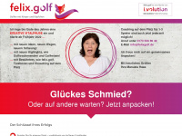 felix.golf Webseite Vorschau