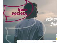 hero-society.org Webseite Vorschau
