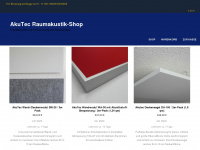 raumakustik-shop.com Webseite Vorschau