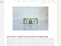 moneydoctor.de Webseite Vorschau
