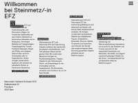 steinberufe.ch Webseite Vorschau