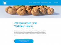 zahnprothetik-christen.ch Webseite Vorschau