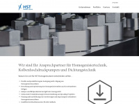 hst-homogenizers.com Webseite Vorschau