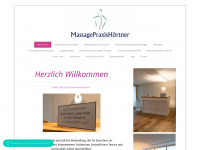 massagepraxishoertner.ch Webseite Vorschau