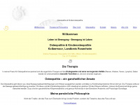 osteopathie-papperger.de Webseite Vorschau