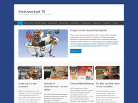 wortwechsel15.wordpress.com Webseite Vorschau