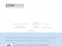 personalberatung-dwmb.de Webseite Vorschau