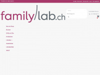 familylabshop.ch Webseite Vorschau