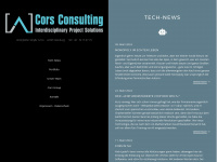 cors-consulting.de Webseite Vorschau