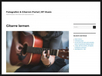 btmusic.eu Webseite Vorschau