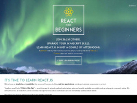 reactforbeginners.com Webseite Vorschau