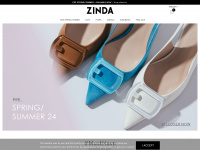zinda.es Webseite Vorschau