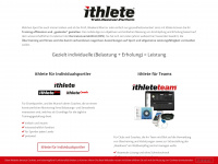 ithlete.de Webseite Vorschau
