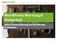 wp-wartung24.de Webseite Vorschau