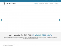 flaschnerei-hack.de Webseite Vorschau