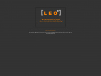 web-leo.org Webseite Vorschau