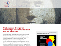 stadtmuseum-bremgarten.ch Webseite Vorschau