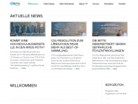 volkerbauer.info Webseite Vorschau