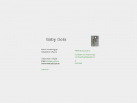 gaby-gola.de Webseite Vorschau
