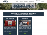 bigboxberlin.de Webseite Vorschau