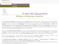 bauernhof-lofer.at Webseite Vorschau