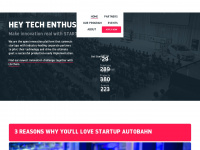 startup-autobahn.com Webseite Vorschau