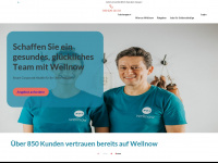 wellnow.de Webseite Vorschau
