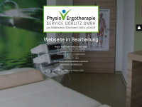 physiotherapie-klinikum.de Webseite Vorschau