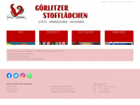 goerlitzer-stofflaedchen.de Webseite Vorschau
