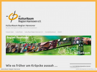 kulturraumregionhannover.wordpress.com Webseite Vorschau