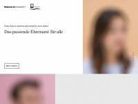 start-ins-ehrenamt.de Webseite Vorschau