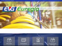 evg-bus.de Webseite Vorschau