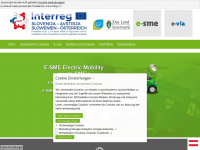 e-sme.info Webseite Vorschau
