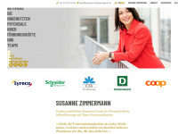 susanne-zimmermann.ch Webseite Vorschau