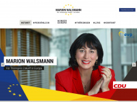marion-walsmann.de Webseite Vorschau
