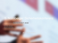 nuernberger-sicherheitskonferenz.de Webseite Vorschau