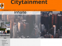 citytainment.info Webseite Vorschau