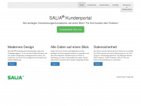 salia-kundenportal.de Webseite Vorschau